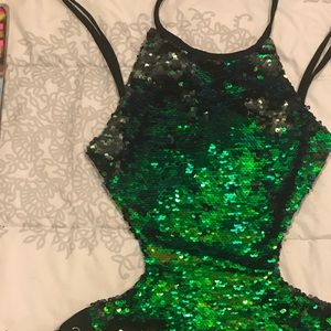 Color changing sequin Monokini
